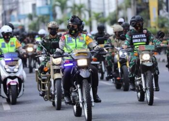 Kapoldasu dan Pangdam I/BB Patroli Bersama Jamin Keamanan Peringatan Paskah dan Bulan Ramadan