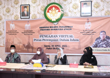 Pengajian Ramadan DWP Sumut, Nawal Lubis: Perempuan Memiliki Peran Besar dan Harus Dijaga