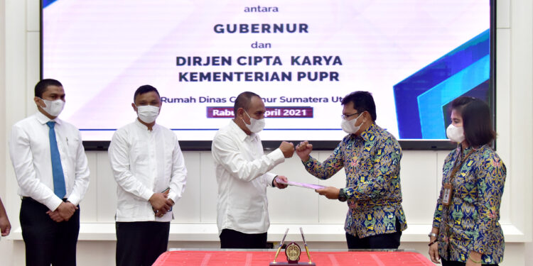 Pemprov Sumut Terima Fasilitas  Pengolah Tinja dari Dirjen Cipta Karya