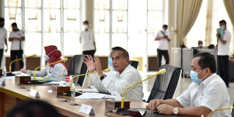 Kendalikan Laju Penyebaran Covid-19, Pemprov Sumut Perpanjang PPKM Mikro