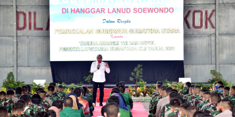 Beri Motivasi Peserta Latsitardanus XLI, Gubernur Edy Rahmayadi Sampaikan Tentang Kewajiban Memakmurkan Negara