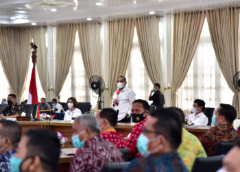 Bertemu Kepala Sekolah SMA Sederajat,  Gubernur Edy Rahmayadi Beri  Motivasi Soal Keteladanan di Sekolah