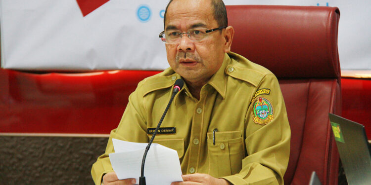 Buka Webinar Penyusunan Strakom Pemda, Irman Oemar Tekankan Pentingnya Komunikasi Percepatan Penanganan Covid-19 di Sumut