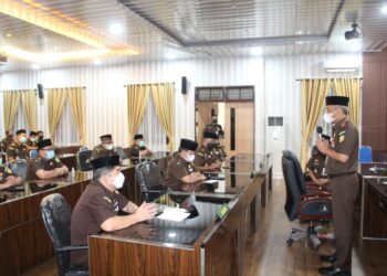 Halal Bihalal Jaksa Agung RI Secara Virtual Diikuti Seluruh Insan Adhyaksa