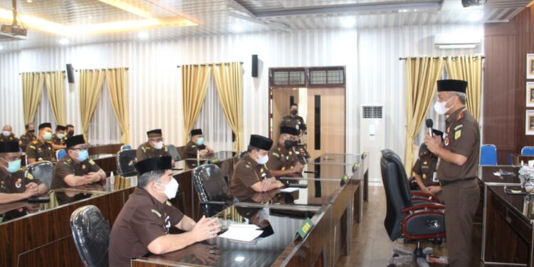 Halal Bihalal Jaksa Agung RI Secara Virtual Diikuti Seluruh Insan Adhyaksa