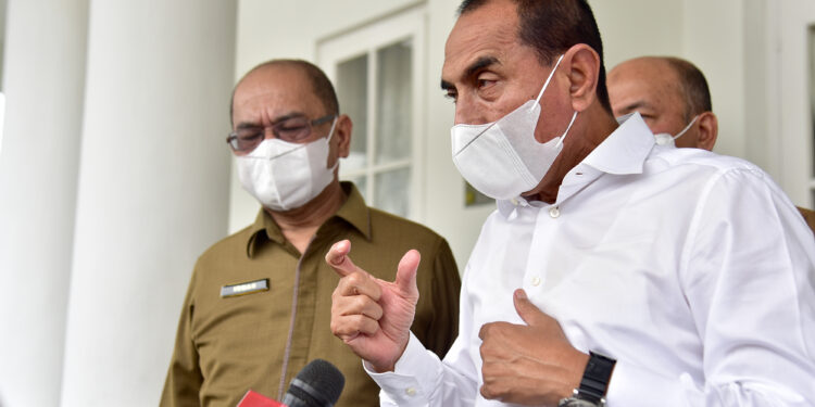 Antisipasi Arus Balik Idulfitri di Sumut Gubernur Edy Rahmayadi Minta  Daerah Perketat Pos Penyekatan