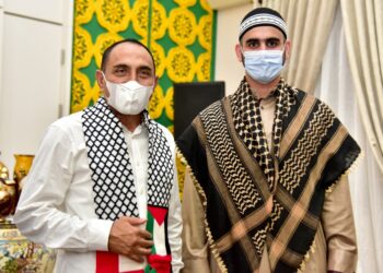 Edy Rahmayadi Sambut Baik Kunjungan Imam Palestina Syech Mahmoud