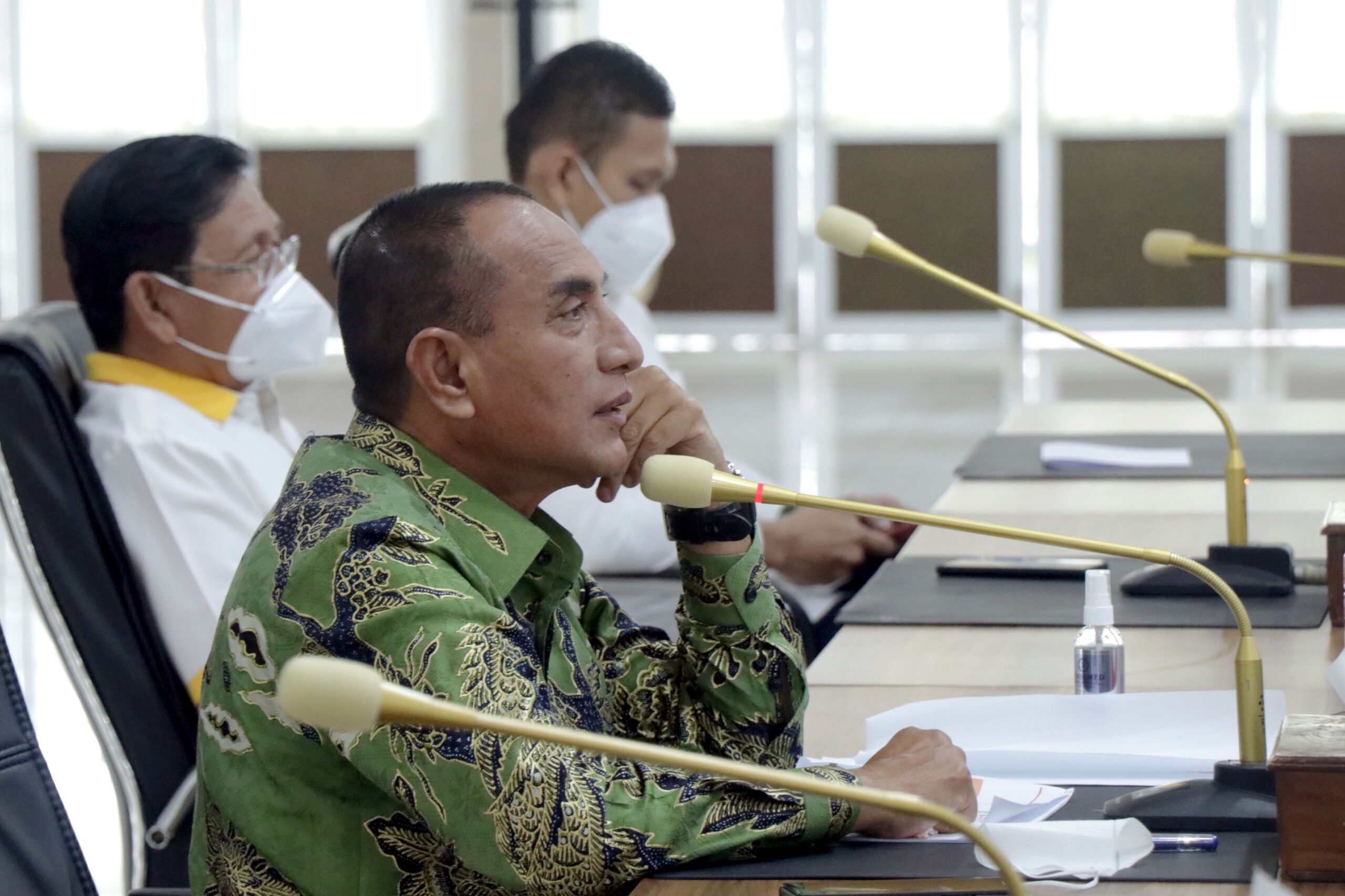 Antisipasi Peningkatan Kasus Kematian Covid-19, Gubernur Edy Rahmayadi Konsolidasikan Rumah Sakit se-Sumut