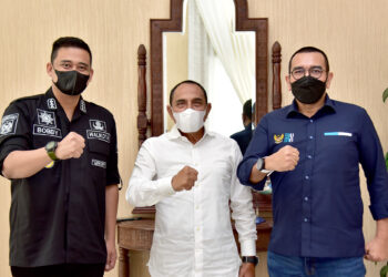 Gubernur Edy Rahmayadi Sambut Positif  Program Vaksinasi  Massal BUMN di Sumut