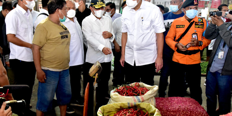 Harga Bahan Pokok Stabil, Mendag Lutfi  Puji Kinerja Gubernur Edy Rahmayadi
